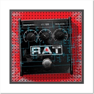 The Rat distortion pedal Posters and Art